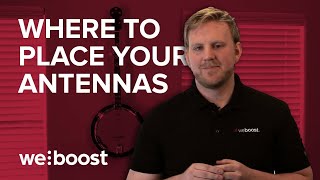 Where should I install my antennas  weBoost [upl. by Spooner138]