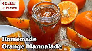 Homemade ORANGE MARMALADE RecipeEasy StepByStep Tutorial  Delicious Orange Jam [upl. by Aicala830]