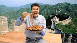 Nejlepší 🈶 čínské 🈶 smažené nudle recept Chow mein recept [upl. by Eelsha]