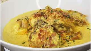 poulet au curry cremeux à ma façon [upl. by Lavicrep]