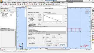 AUTODESK ROBOT STRUCTURAL ANALYSIS ANALYSE NON LINEAIREANALYSE ELASTOPLASTIQUE [upl. by Egiaf]