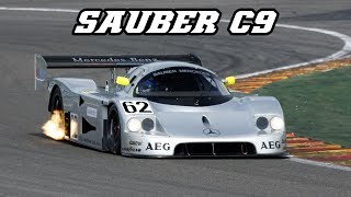 Sauber Mercedes C9 at Spa Classic 2012 [upl. by Esir]