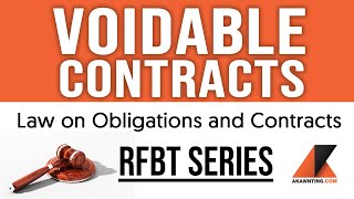 Voidable Contracts 2020 [upl. by Eneleahs287]