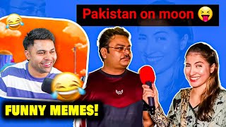 Funniest PAKISTAN REPORTER amp INDIAN Memes 🤣 [upl. by Rowley714]