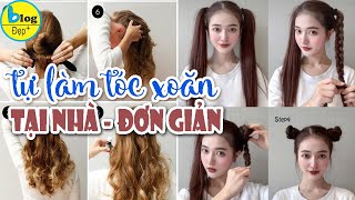 10 cách làm tóc xoăn tại nhà không cần dùng máy [upl. by Skrap]