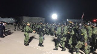 Fuerzas Especiales del Ejército Mexicano llegan a Culiacán Sin [upl. by Hindorff]