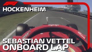 F1 2018 Hockenheim Sebastian Vettel Onboard SF71H  Assetto Corsa [upl. by Arakihc]