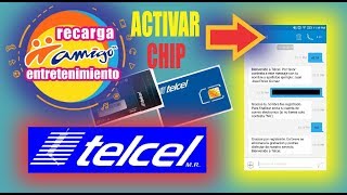 Como ACTIVAR CHIP TELCEL [upl. by Vivie]