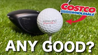 The COSTCO Golf Ball  Kirkland Signature Review [upl. by Ariad533]