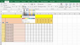 EXCEL dasturida jadvallar bilan ishlash [upl. by Mosenthal]