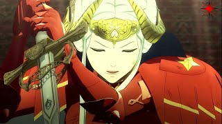 Edelgard Death scene  Fire Emblem Three Houses [upl. by Kimberley]