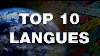 TOP 10 DES LANGUES LES PLUS PUISSANTES [upl. by Eralc]