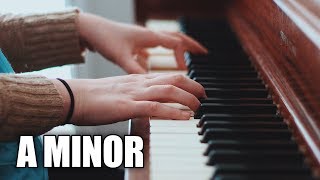 Deep Piano Backing Track A Minor [upl. by Gerdeen300]