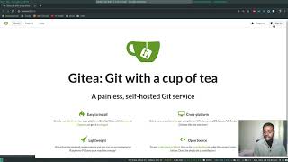 Gitea  Git with a cup of tea  Installation and Configuration [upl. by Arriek581]