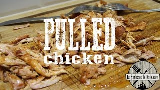 Recette du Pulled Chicken Poulet Effiloché [upl. by Enyawud]