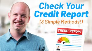 How to Check Your Free Credit Report 3 Simple Methods [upl. by Eanar]