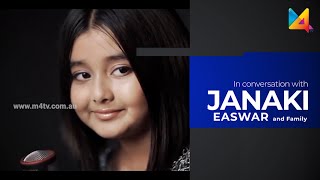 Interview with Janaki Easwar  The youngest singer going to compete in The Voice Australia [upl. by Ennailuj]