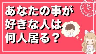 【恋愛心理テスト】あなたの事が好きな人は何人いるか分かるモテ度診断【モルモル雑学】 [upl. by Itsuj]