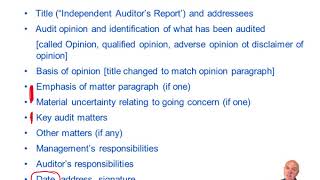 The Audit Report  ACCA Audit and Assurance AA [upl. by Ojyma]