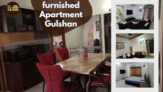 2bedroom fully furnished apartment Rent Gulshan Dhaka [upl. by Etnoled]