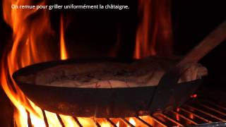 Affachade châtaignes grillées en Cévennes [upl. by Akinek679]