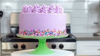 Cake Decorating for Beginners  How to Frost a Cake [upl. by Cherri]